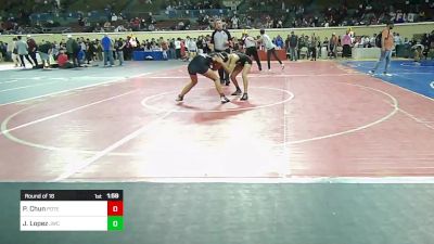 101 lbs Round Of 16 - Pukiya Chun, Poteau vs Jocelyn Lopez, Jay Wrestling Club