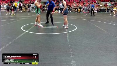 140 lbs Semis (4 Team) - Blake Vande Loo, Team Gotcha vs Joey Oriti, Highland Hornets