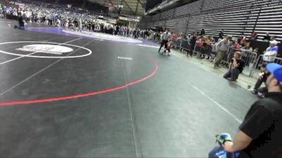 38-40 lbs Semifinal - Eli Martinez, Warden Elite Wrestling vs Grady Mason, Cashmere Wrestling Club