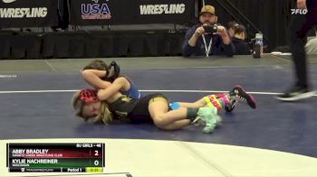 46 lbs Round 1 - Abby Bradley, Swartz Creek Wrestling Club vs Kylie Nachreiner, Wisconsin