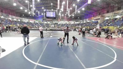 58 lbs Consi Of 4 - Vesper Ortega, Pomona Elite vs Macoy Felker, Severance WC