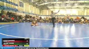 90 lbs Placement (4 Team) - Jacoby Moore, Hobart vs Lucas Manning, Portage