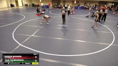 80 lbs Finals (8 Team) - Maddox Boogerd, Flat Earth vs Thor Gulbrandson, Lakeville