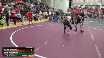 105 lbs Quarterfinal - Trae McCormick, Auburn Takedown vs Elijah Walters, Buckhorn Youth Wrestling