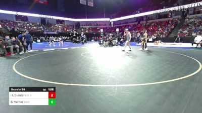 120 lbs Round Of 64 - Isaiah Quintero, El Dorado (SS) vs Silas Varner, Bakersfield