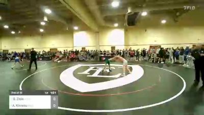 44 kg Rnd Of 16 - Ben Ziola, MWC Wrestling Academy vs Arseni Kikiniou, Poway Wrestling