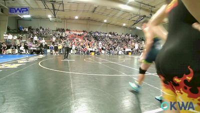 96 lbs Semifinal - Nyjah Wood, Springdale Youth Wrestling vs Austin Thatcher, Heat