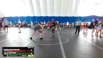 215 lbs Round 4 (8 Team) - Micah Bricker, 330 Lab vs Amari Richardson, Alpha Elite