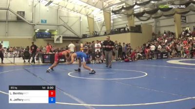 65 kg Round Of 64 - LJ Bentley, Pittsburgh vs Alijah Jeffery, Northern Illinois RTC