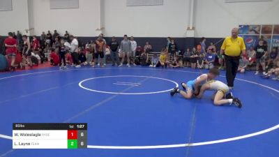 85 lbs Pools - Warren Woleslagle, Phoenix W.C. vs Lucas Layne, Team Gotcha