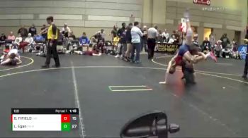 108 lbs Round 5 (6 Team) - Luke Egan, Peer Pressure vs DREW FIFIELD, Elite Athletic Club