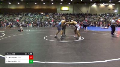 285 lbs Round Of 32 - Breyden Jorgensen, Timberwolf Wrestling vs Nathan Fernandez, AWA