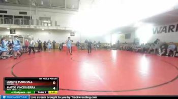 250 lbs Placement Matches (16 Team) - Jeremy Marshall, Illinois vs Mateo Vinciguerra, New Jersey