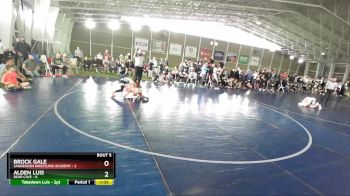 74 lbs Round 3 (4 Team) - Alden Luis, Bear Cave vs Brock Gale, Sanderson Wrestling Academy