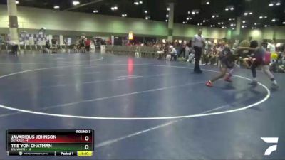 182 lbs Round 3 (8 Team) - Javarious Johnson, OutKast vs Tre`yon Chatman, STL White