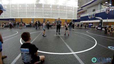 64 lbs Rr Rnd 2 - Dj Reeves, Midwest City Bombers Youth Wrestling Club vs Jackson Griffin, Division Bell Wrestling