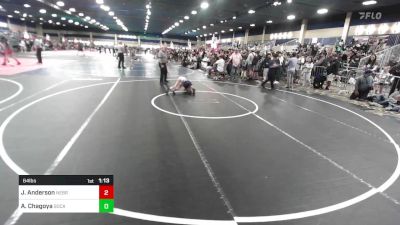 64 lbs Semifinal - Jaelyn Anderson, Nebraska Wr Acd vs Alexandria Chagoya, SoCal Hammers