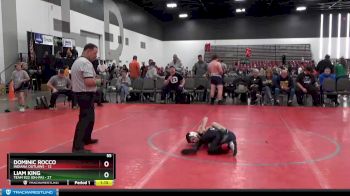 55 lbs Round 2 (8 Team) - Liam King, Team 922 (OH-PA) vs Dominic Rocco, Indiana Outlaws