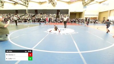 68-M lbs Consi Of 16 #1 - Wade Davey, Barn Brothers vs Austin Luks, Pursuit Wrestling Club