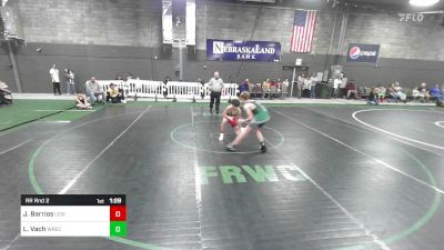 123 lbs Rr Rnd 2 - Junior Barrios, Lexington vs Landon Vach, Wrecking Crew