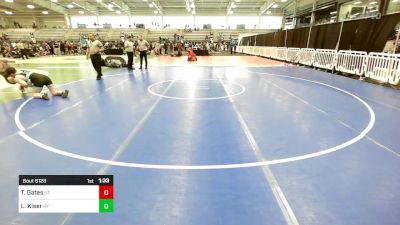 182 lbs Round Of 16 - Trevyn Gates, UT vs Lane Kiser, KY