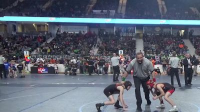 73 lbs Quarterfinal - Noah Kennedy, Ogden`s Outlaws vs Jaxon Zimmerman, Maize