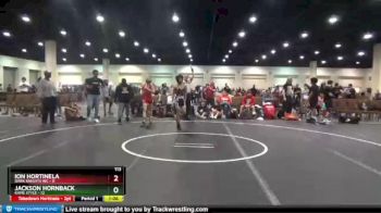 113 lbs Round 2 (8 Team) - Jackson Hornback, Kame Style vs Ion Hortinela, Dark Knights WC