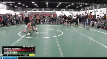 75 lbs Placement Matches (8 Team) - Connor Bagdonas, Team Ohio (OH) vs Jaxon Sanchez, Aggression Legionaries