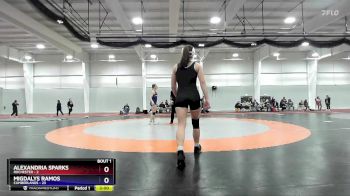 143 lbs Finals (2 Team) - Natalie Kutzli, Rochester vs Micah Fisher, Cumberlands