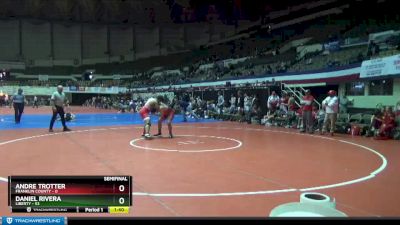 175 lbs Semis (4 Team) - Andre Trotter, Franklin County vs Daniel Rivera, Liberty