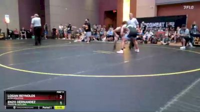 167 lbs Cons. Semi - Enzo Hernandez, Missouri Outlaws vs Logan Reynolds, Elite Athletics