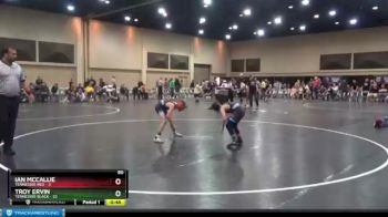 80 lbs Finals (2 Team) - Ian McCallie, Tennessee Red vs Troy Ervin, Tennessee Black