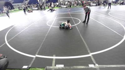 46 lbs Semifinal - Braden McFarland, Team Selma vs Braxton Rodriguez, Grindhouse WC