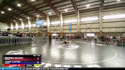 132 lbs Cons. Semi - Brenden Agcaoili, Nevada vs Asher Clayton, Alaska