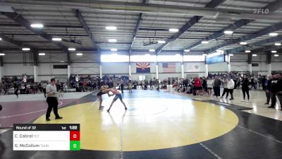 126 lbs Round Of 32 - Cilus Cabral, Filthy Soap Guy LLC vs Gabriel McCollum, Thundercats WC