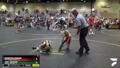 60 lbs Round 3 (6 Team) - Luke Taussig, East Kansas Eagles vs Joey Brown, Indiana Outlaws