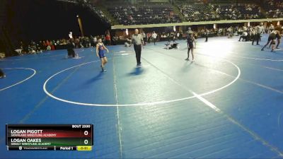 74 lbs 3rd Place Match - Logan Oakes, Sebolt Wrestling Academy vs Logan Pigott, Siouxland Wrestling Academy