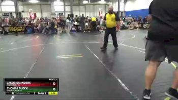 72 lbs Round 1 (6 Team) - Thomas Block, Death Squad vs Jacob Saunders, Fight Club