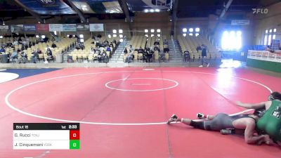 149 lbs Match - Gavin Rucci, TCNJ vs Joseph Cinquemani, York