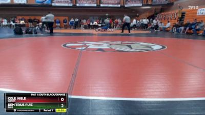 132 lbs Cons. Round 4 - Demitrius Ruiz, Elko vs Cole Ingle, Weiser