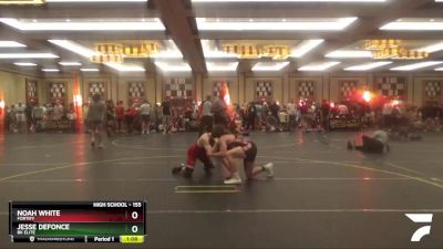 155 lbs Cons. Round 3 - Jesse Defonce, BK Elite vs Noah White, Fortify