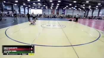 96 lbs Rd# 3 12:00pm Friday - Stetson Gabel, POWA vs Nico Marchetti, M2TCNJ