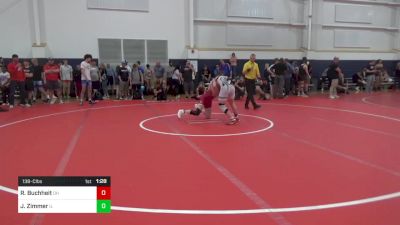 138-C lbs Quarterfinal - Robert Buchheit, OH vs Jadon Zimmer, IL