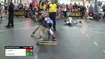 92 lbs Quarterfinals (8 Team) - Hayden Piovarchy, Steel Valley vs Kiah Locust, Backyard Brawlers