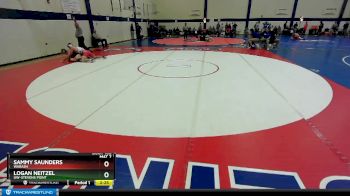 184 lbs Champ. Round 1 - Logan Neitzel, UW-Stevens Point vs Sammy Saunders, Wabash