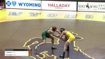 174 lbs Kimball Bastian, Utah Valley vs Dewey Krueger, Wyoming