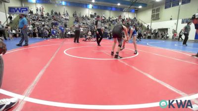 110 lbs Rr Rnd 4 - Hanley Heflin, Pryor Tigers vs Jaxon Wilkey, Jenks Trojan Wrestling Club