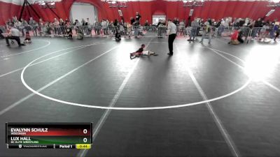 43-46 lbs Cons. Semi - Lux Hall, DC Elite Wrestling vs Evalynn Schulz, Wisconsin