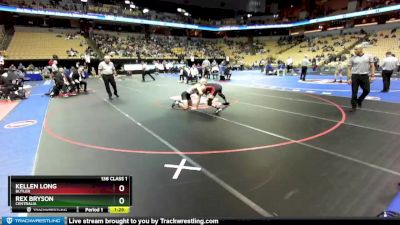 138 Class 1 lbs Semifinal - Kellen Long, Butler vs Rex Bryson, Centralia