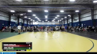 87 lbs Round 1 - Trek Keller, Preston Wrestling vs Pedro Barajas, Mountain Man Wrestling Club